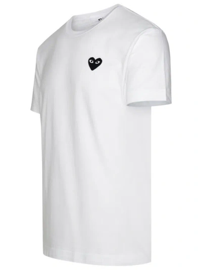 Shop Comme Des Garçons White Cotton T-shirt