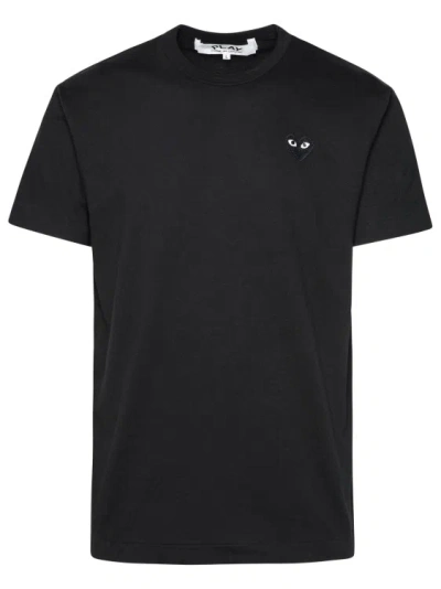 Shop Comme Des Garçons Black Cotton T-shirt