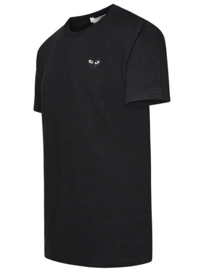 Shop Comme Des Garçons Black Cotton T-shirt