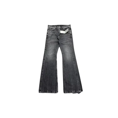 Pre-owned Balenciaga Lost Tape Flare Jeans In Blue
