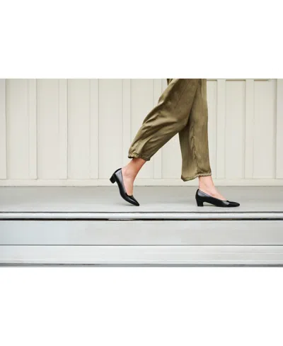 Lifestride Women's Minx Kitten Heel Pumps In Silver Faux Leather