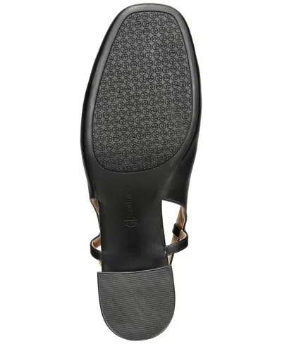 Shop Giani Bernini Tatiaa Slip-on Slingback Memory Foam Block-heel Pumps, Created For Macy's In Rose Croc