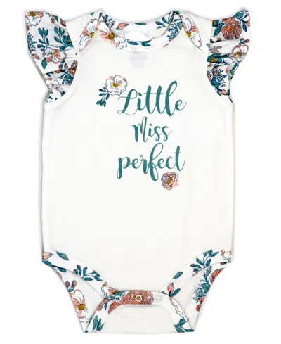 Baby Mode Baby Girls Little Miss Perfect 3 Piece Apparel Set In Multi
