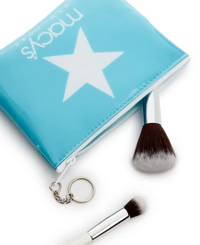 Shop Macy's Dani Accessories Turquoise  Star Cosmetics Travel Case, Created For  In No Color