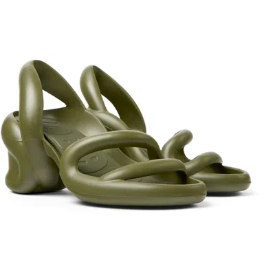 Camper Kobarah Heel Olive Green In Green