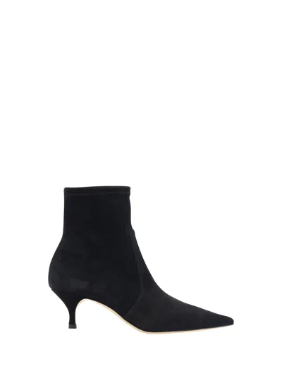 Shop Casadei Heeled Boots In Black