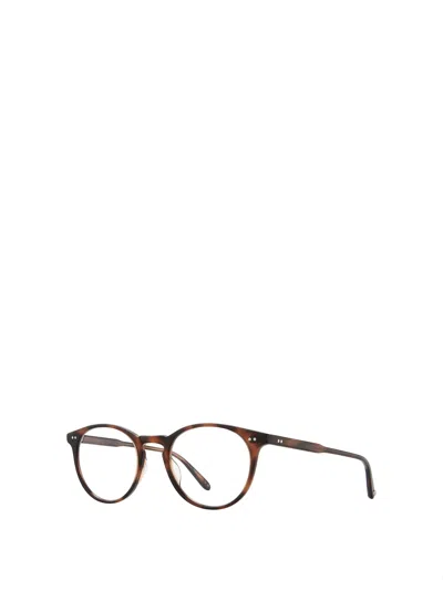 Shop Garrett Leight Winward Spotted Brown Shell Glasses