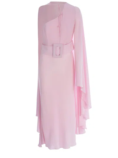 Shop Giuseppe Di Morabito Dress  Made Of Viscose In Rosa