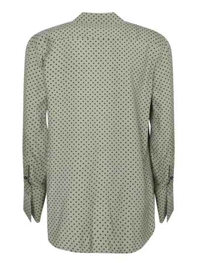 Shop Paul Smith Patterned Green Shirt