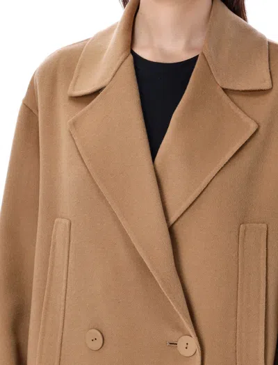Shop Max Mara Celso Caban Coat In 024