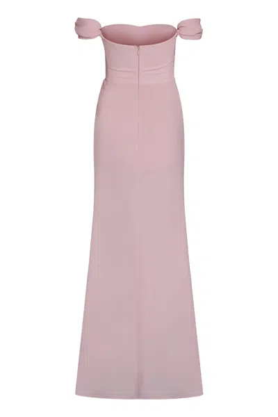 Giuseppe Di Morabito Crepe Dress In Pink