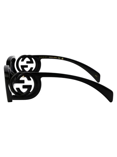 Shop Gucci Gg1325s Sunglasses In 001 Black Black Grey