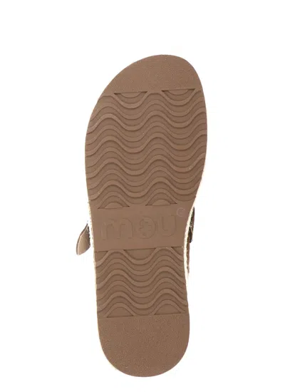 Mou Jute Clog Sabot In Brown