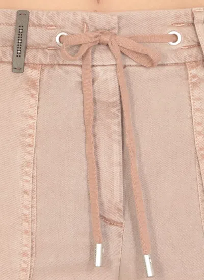 Shop Peserico Cotton Jeans In Pink