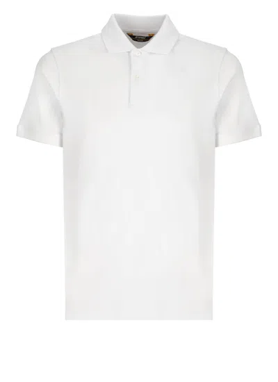 Shop K-way Amedee Polo Shirt In White