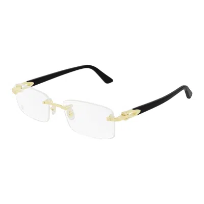 Shop Cartier Ct0287o 001 Glasses