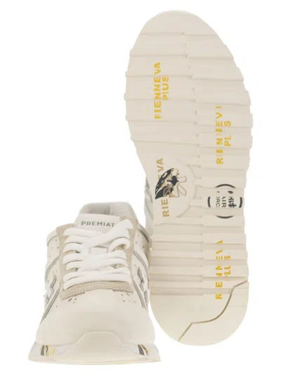 Shop Premiata Lucy-d 6669 - Sneakers In White