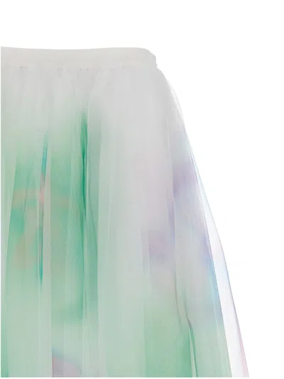 Shop Twinset Multicolor Tulle Skirt