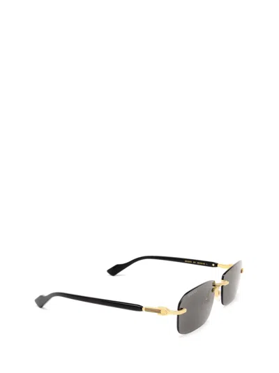 Shop Gucci Gg1221s Gold Sunglasses