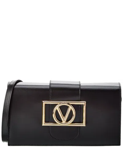 Shop Valentino By Mario Valentino Candy Leather Clutch In Black