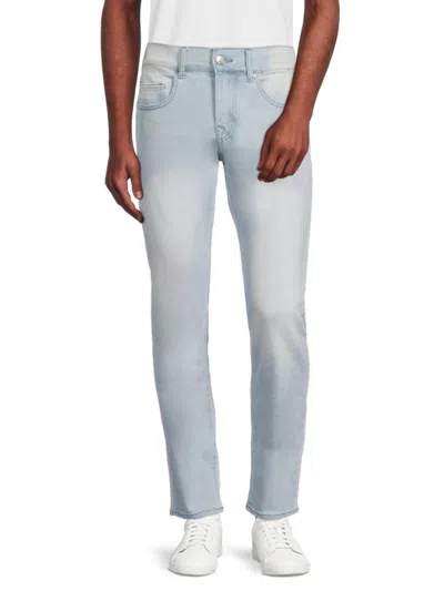 Shop True Religion Men's Rocco Skinny Fit Jeans In Light Blue