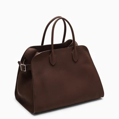 Shop The Row | Brown Leather Margaux 15 Handbag