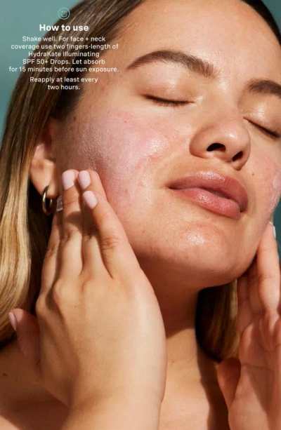 Kate Somerville Hydrakate Illuminating Sunscreen Spf 50+ Drops With Ectoin 1.7 oz / 50 ml