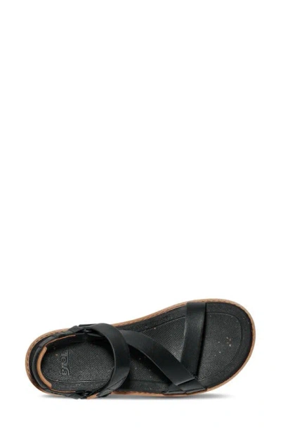Shop Teva Madera Wedge Sandal In Black
