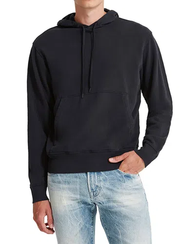 Shop Ag Jeans Hydro Pullover Hoodie In Black