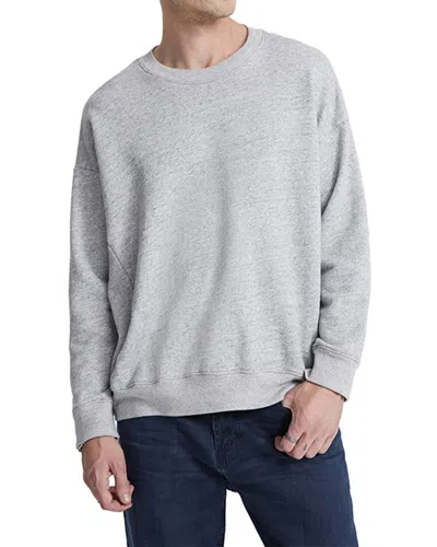 Shop Ag Jeans Archetype Oversized Pullover In Grey