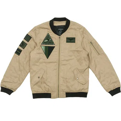 Shop Konus Patch Flight Jacket In Brown