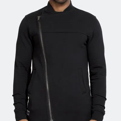 Shop Konus Men's Asymmetrical Jacket In Black