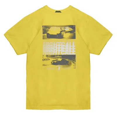 Shop Konus Unisex Graphic Tee In Yellow