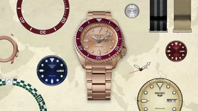 Pre-owned Seiko Sbsa216 5 Sports 55th Anniversary Customize Campaign Ii Limited Editon