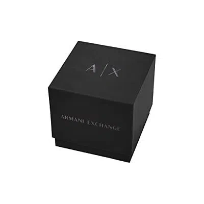 Pre-owned Armani Exchange Analog Black Dial Men's Watch-ax2748