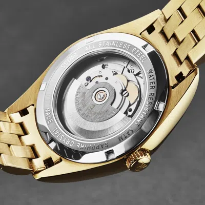 Pre-owned Revue Thommen Men's 'heritage' Silver Dial Bracelet Automatic Watch 21010.2112