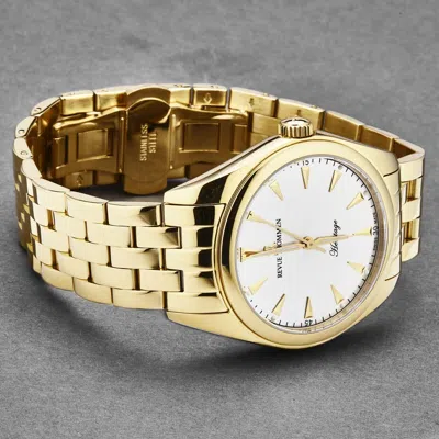 Pre-owned Revue Thommen Men's 'heritage' Silver Dial Bracelet Automatic Watch 21010.2112