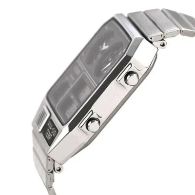 Pre-owned Citizen Analog Digital Men Watch Ana-digi Temp Jg2101-78e Silver