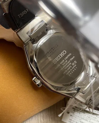 Pre-owned Seiko Astron Nexter Sbxy061 Radio Wave Control Titanium