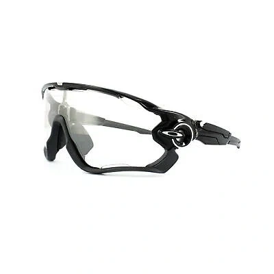 Pre-owned Oakley Sunglasses  Jawbreaker Black Clear Black Iridium Photochromic Oo9290-14
