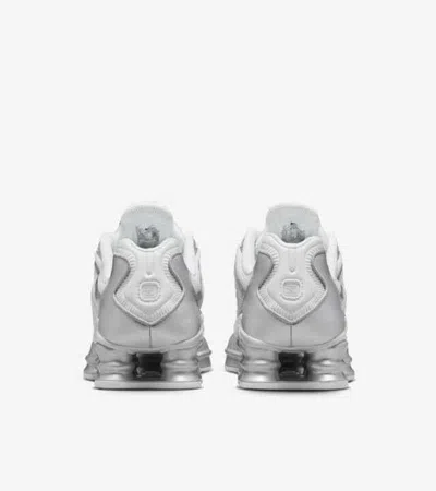 Pre-owned Nike Hf1065-094  Shox Tl Metallic Silver (women's) In White
