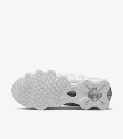 Pre-owned Nike Hf1065-094  Shox Tl Metallic Silver (women's) In White