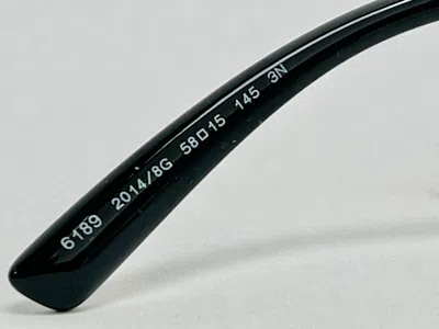 Pre-owned Bvlgari Logo Bv6189 Rose Gold Black Metal Pilot Unisex Sunglasses 6189 In Gray