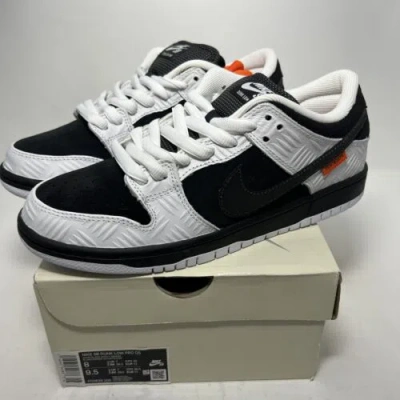 Pre-owned Nike Sb Dunk Low Tightbooth Black White Mens Size 12 Fd2629-100