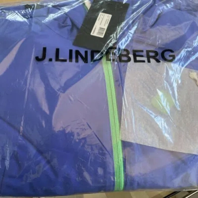 Pre-owned J. Lindeberg J Lindeberg Women's Starling Ski Jacket Swow09039 O245 Blue Small