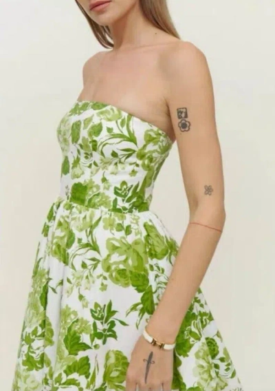 Pre-owned Reformation Buttercup Dress Rialto, Value $278, Size 12 In White