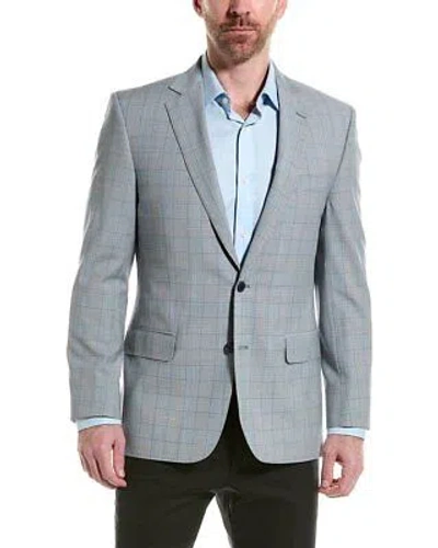Pre-owned Brooks Brothers Classic Fit Wool-blend Suit Jacket Men's In Gray