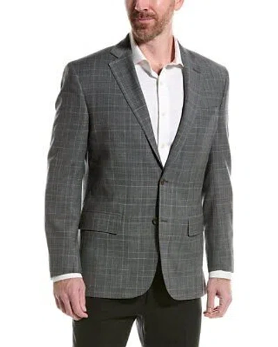 Pre-owned Brooks Brothers Classic Fit Wool-blend Suit Jacket Men's In Gray