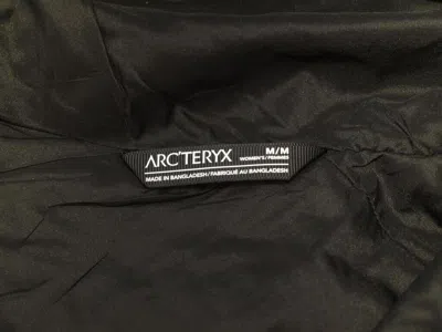 Pre-owned Arc'teryx With Tags  Atom Hoody Women's Jacket - Medium Black (30090)