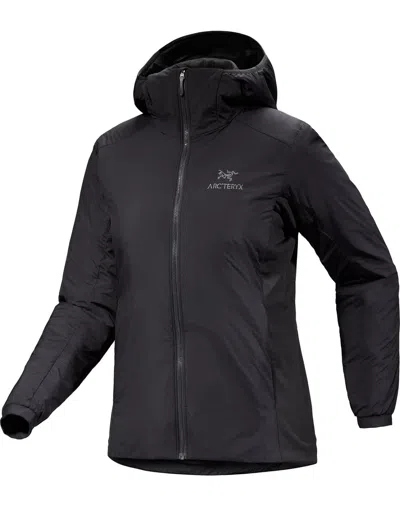 Pre-owned Arc'teryx With Tags  Atom Hoody Women's Jacket - Medium Black (30090)
